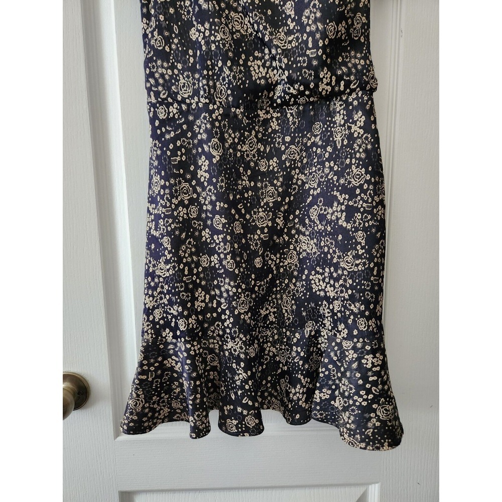 Zara Dress Womens Floral Off The Shoulder Ruffle Hem Western‎ Size S - Picture 4 of 10